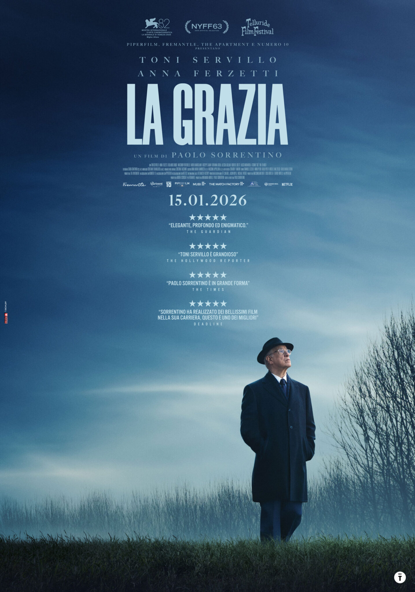 “La grazia”, un Presidente della Repubblica malinconico e i suoi dilemmi etici